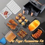 Ninja Foodi Dual Air Fryer Accessories Set, 9pcs