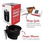 DASH 2-Quart Compact Air Fryer - Black