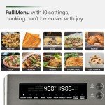VAL CUCINA Infrared Air Fryer Toaster Oven 10-in-1