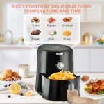 LATURE 4.2 QT Air Fryer with 6 Presets
