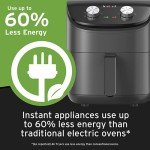 Instant Pot 4QT Air Fryer with EvenCrisp Technology
