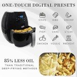 Delm 8-in-1 Air Fryer with Recipe Book