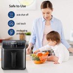COMFEE' 5.8Qt Air Fryer with Touchscreen Controls