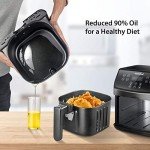 COMFEE' 5.8Qt Air Fryer with Touchscreen Controls