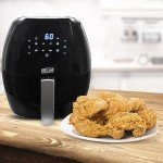 Delm 8-in-1 Air Fryer with Recipe Book