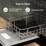 8Qt Family Size Air Fryer with Digital Touchscreen