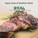 8Qt Family Size Air Fryer with Digital Touchscreen