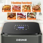 DEIME 4.2 QT Digital Air Fryer with 7 Presets