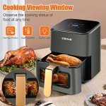 DEIME 4.2 QT Digital Air Fryer with 7 Presets