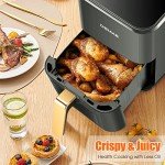 DEIME 4.2 QT Digital Air Fryer with 7 Presets