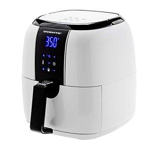 OVENTE 3.2 Quart Compact Air Fryer – White