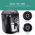 Besile 4QT Oilless Air Fryer with Timer & Recipes