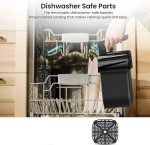 5-Quart Digital Air Fryer Toaster Oven Combo