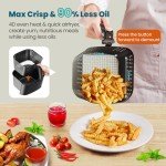 Nuwave Brio 10-in-1 Air Fryer, 6 QT