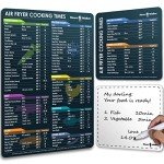 Air Fryer Cheat Sheet Set with Recipe Cards