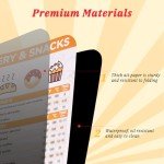 Air Fryer Cooking Guide Magnet for 270+ Foods