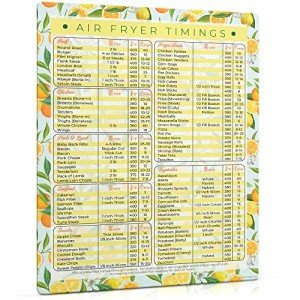 SwiftCube Air Fryer Cheat Sheets - Recipe Magnets