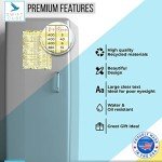 SwiftCube Air Fryer Cheat Sheets - Recipe Magnets