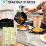 SwiftCube Air Fryer Cheat Sheets - Recipe Magnets