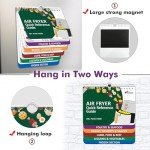 Air Fryer Cheat Sheet Magnet Cooking Guide