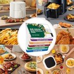 Air Fryer Cheat Sheet Magnet Cooking Guide