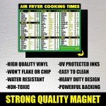 Extra Large Air Fryer Cooking Times Magnet