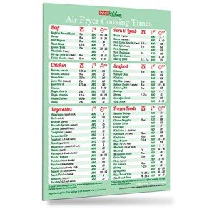 Air Fryer Cooking Times Cheat Sheet Magnet