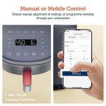 COSORI 4 Qt Smart Air Fryer with Recipes