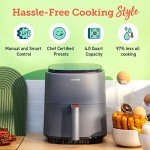 COSORI 4 Qt Smart Air Fryer with Recipes