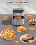 Nuwave Brio Plus 8 Qt Air Fryer, PFAS-FREE