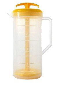 JBK Mixing Pitcher with Lid and Plunger