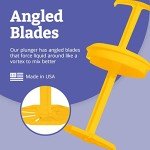 JBK Mixing Pitcher with Lid and Plunger