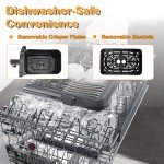 Jacgood 9.5QT Double Air Fryer with Baskets