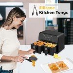 Dual Basket Air Fryer Accessory Set for Ninja