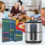 Air Fryer Cooking Times Magnetic Cheat Sheet