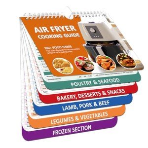 Air Fryer Cheat Sheet Magnet Cooking Guide Set