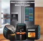 Air Fryer Cooking Times Magnetic Cheat Sheet