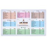 Air Fryer Cheat Sheet Magnet for 66 Cooking Times