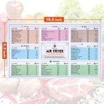 Air Fryer Cheat Sheet Magnet for 66 Cooking Times