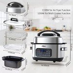 Artestia 12-in-1 Air Fryer Multi Cooker