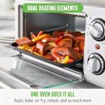 GreenLife Stainless Steel Air Fryer Toaster Oven