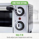 GreenLife Stainless Steel Air Fryer Toaster Oven