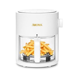 Aroma Glass Air Fryer with 360Crispy™ Technology