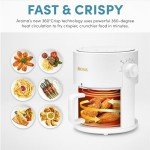 Aroma Glass Air Fryer with 360Crispy™ Technology