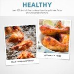 Aroma Glass Air Fryer with 360Crispy™ Technology