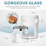 Aroma Glass Air Fryer with 360Crispy™ Technology
