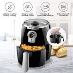Compact 2 Qt Chefman Air Fryer - Easy & Healthy