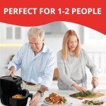 Aiwa 2.6 Qt Compact Electric Air Fryer