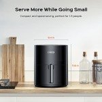 Dreo 4-Quart Digital Air Fryer with Recipes