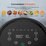Dreo 4-Quart Digital Air Fryer with Recipes